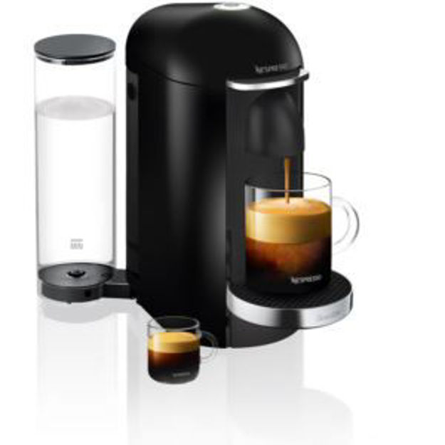 Picture of Nespresso VertuoPlus Deluxe Coffee & Espresso Single-Serve Machine in Piano Black