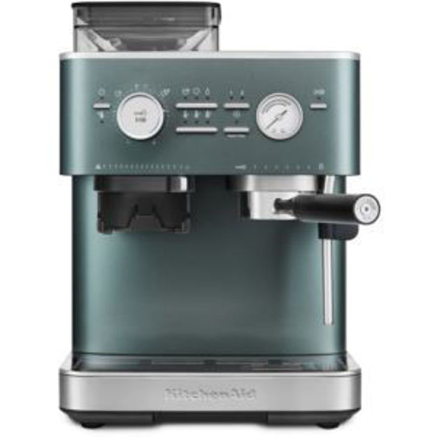 Picture of Semi Automatic Espresso Machine with Burr Grinder in Juniper