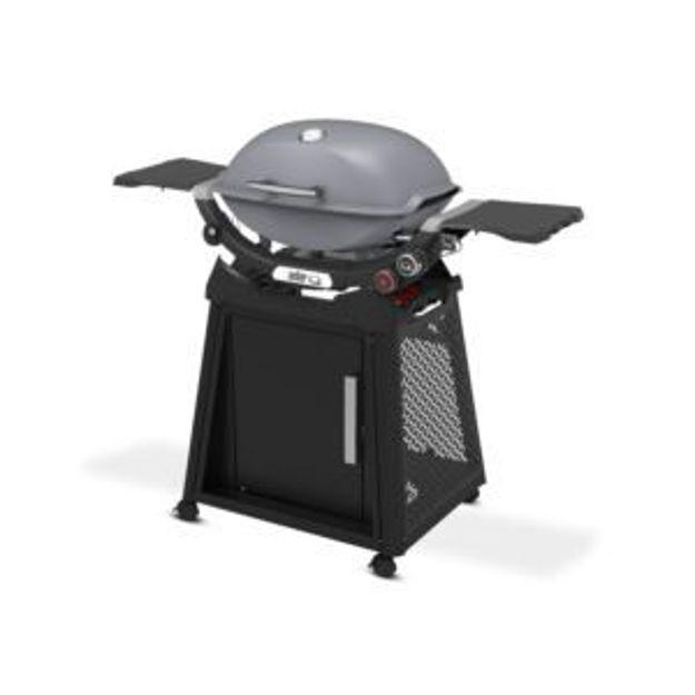 Picture of Q2800N+ Premium Gas Grill Cart Bundle - Smoke Gray