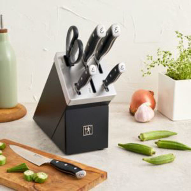 Picture of Nola by Emeril 7pc Self-Sharpening Knife Block Set