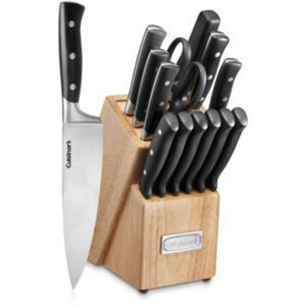 Picture of Classic 15 Pc. Triple-Rivet Cutlery Block Set