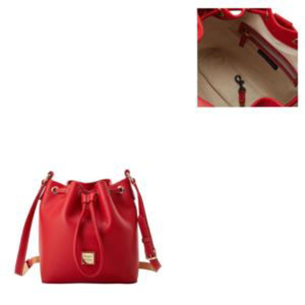 Picture of Lucca Leather Crossbody Drawstring