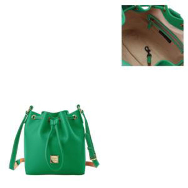 Picture of Lucca Leather Crossbody Drawstring