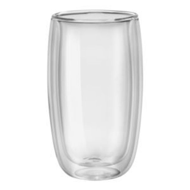 Picture of Sorrento 8pc Double Wall Glass Latte Set