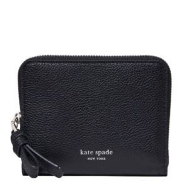 Picture of Loop Small Zip Around Wallet - Black