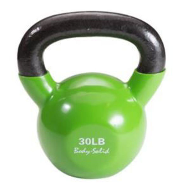 Picture of Vinyl Coated Kettlebell, 30 lb