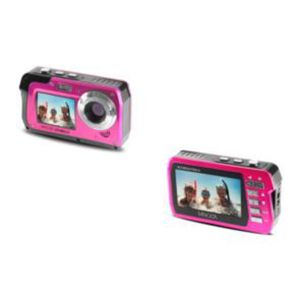 Picture of 48MP Dual Screen Waterproof Digital Camera (Pink)