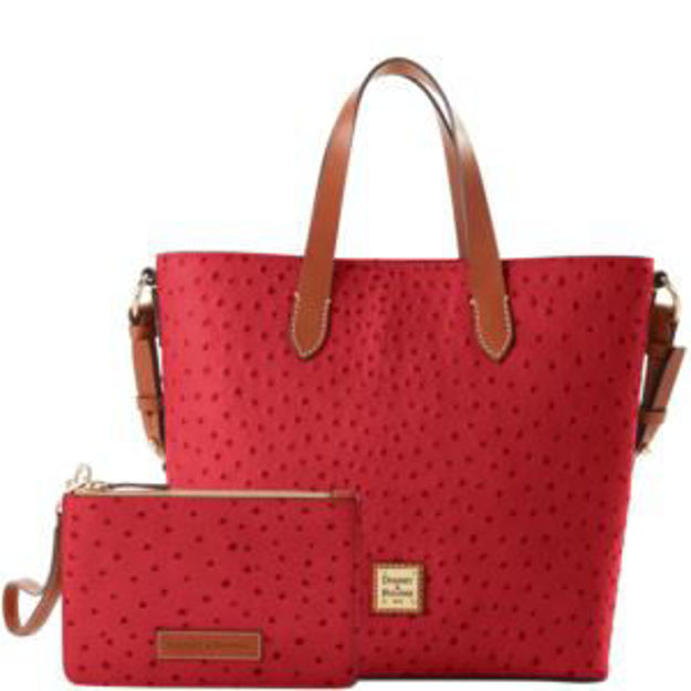 Picture of Ostrich Liliana with Pouch