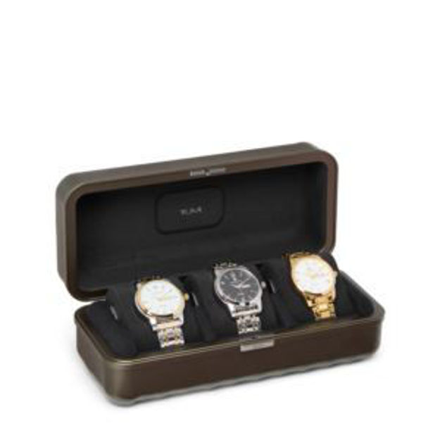 Picture of 19 Degree Aluminum Watch Travel Case - Textured Gunmetal