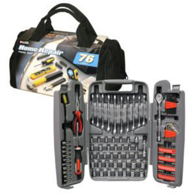 Picture of 123-Piece Mechanic's Tool Set plus 76-Piece Home Repair Tool Set