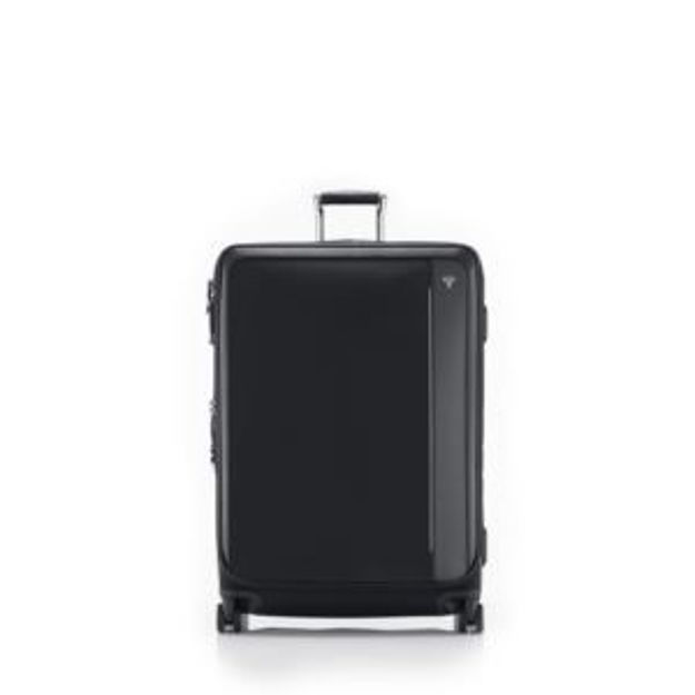 Picture of Arrivé Large Dual Access Expandable Checked (Extended Trip) - Black