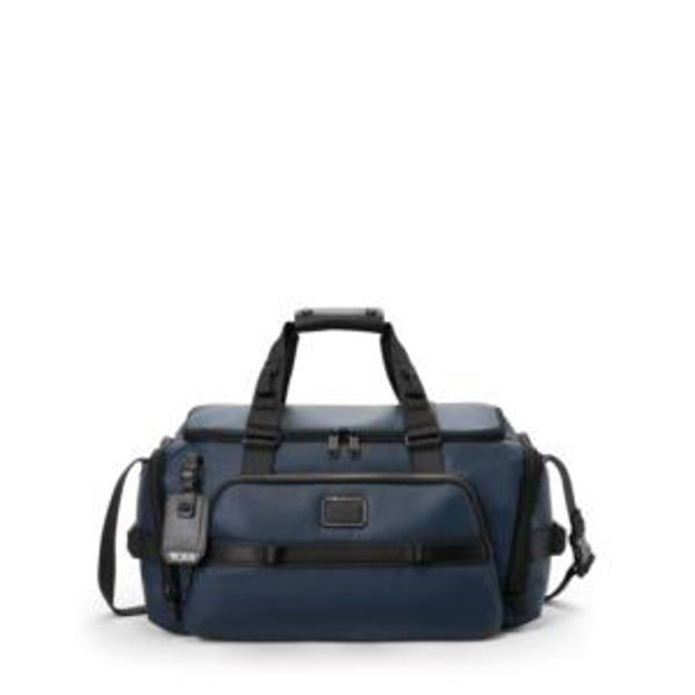 Picture of Alpha Bravo Mason Duffel - Navy Coated Canvas
