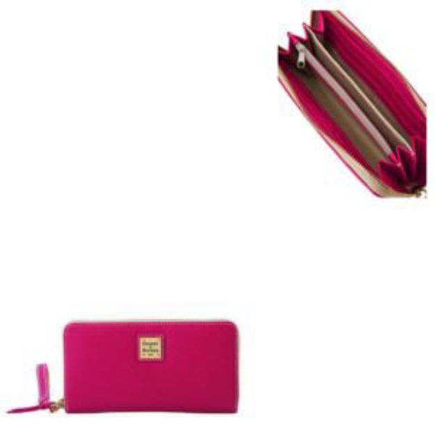 Picture of Lucca Leather Large Zip Around Wristlet