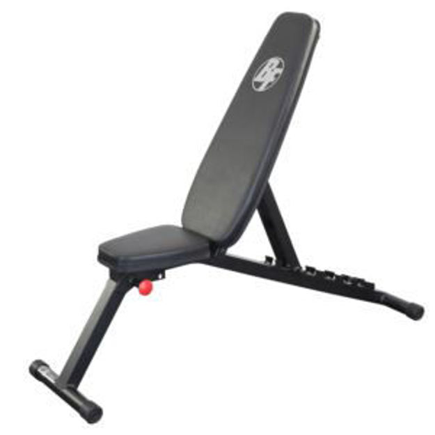 Picture of Best Fitness Folding Adjustable Bench - Black