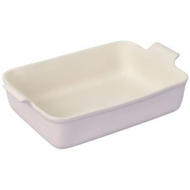 Picture of 6.75qt Heritage Stoneware Deep Rectangular Lasagna Deep Baker Shallot