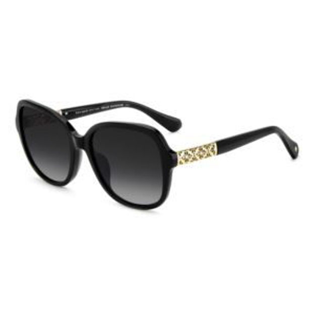 Picture of Eliza Round Sunglasses - Black