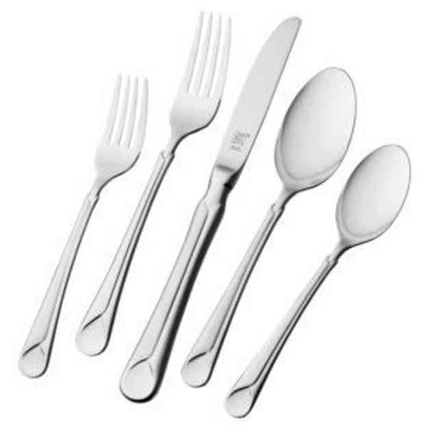 Picture of Provence 65pc 18/10 Stainless Flatware Set