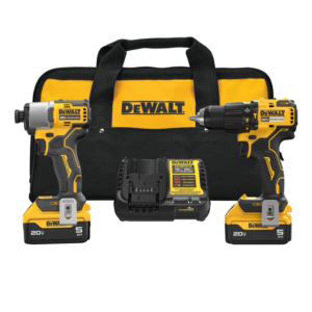 Picture of 20V MAX 2-Tool Hammer Drill & Impact Driver Combo Kit