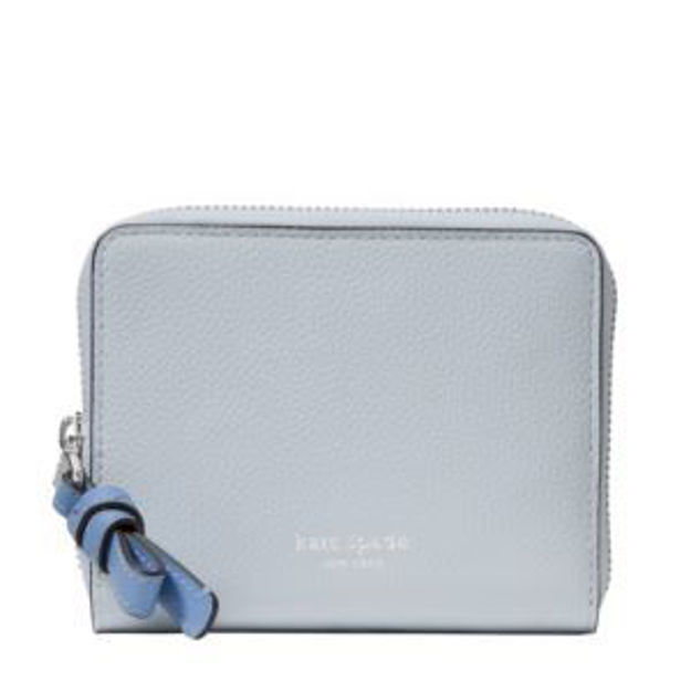 Picture of Loop Colorblocked Small Zip Around Wallet - Pale Sapphirine