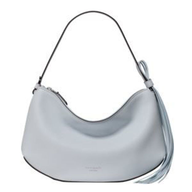 Picture of Loop Fringe Strap Shoulder Bag - Pale Sapphirine