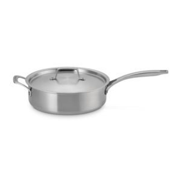 Picture of 4.5qt Essential Stainless Steel Saute Pan w/ Lid