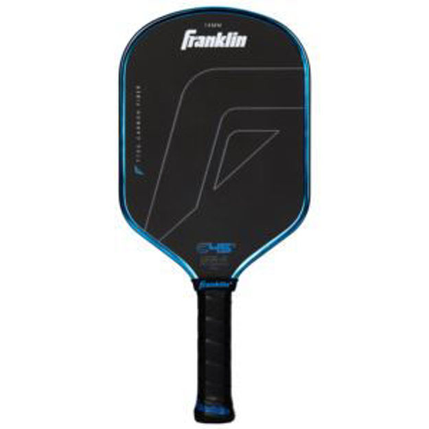 Picture of C45 Carbon Fiber Hybrid 14mm Pickelball Paddle Blue