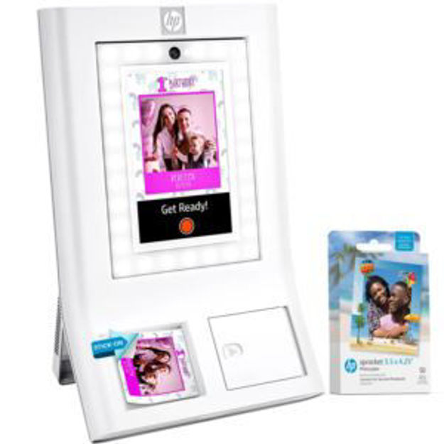 Picture of Sprocket Photobooth white + Zink 50 paper pack
