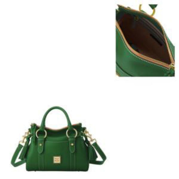 Picture of Lucca Leather Satchel with Pocket