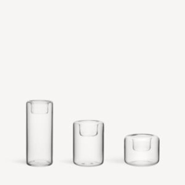 Picture of Happy Votive Clear Set of 3