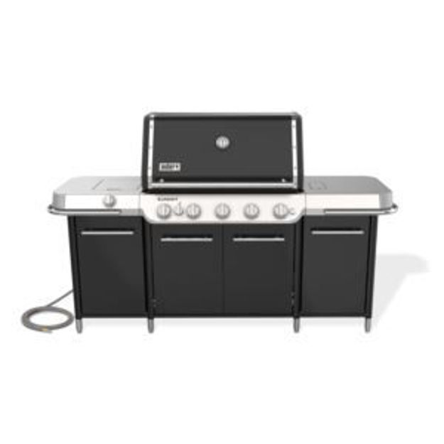 Picture of Summit E Grill Center Natural Gas Grill - Black