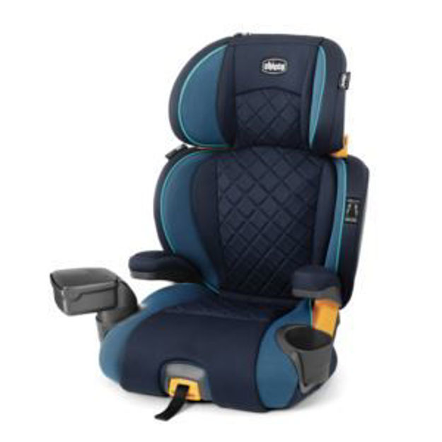 Picture of KidFit Zip Plus 2-in-1 Belt Positioning Booster Car Seat Seascape