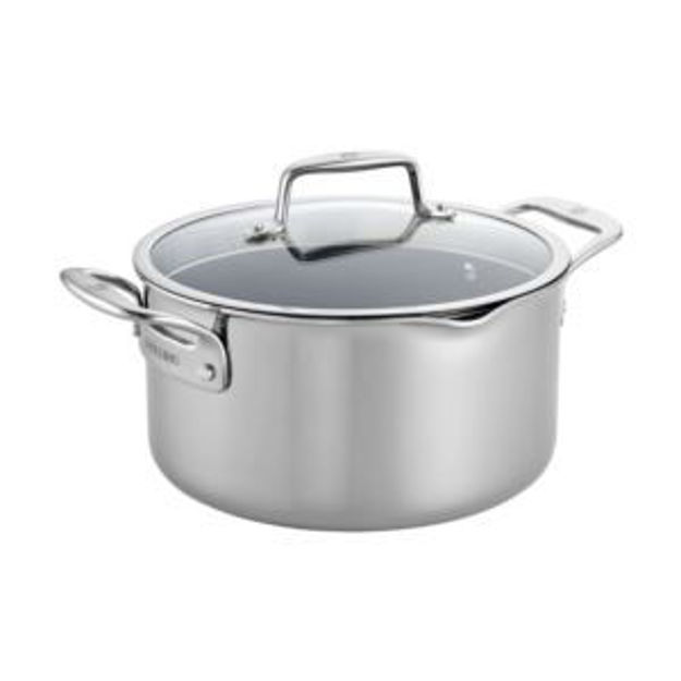 Picture of Clad CFX 6qt Stainless Steel Nonstick Ceramic Dutch Oven