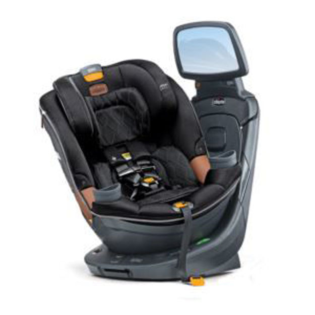 Picture of Fit360 Zip ClearTex Rotating Convertible Car Seat w/ Fit360 Mirror Jet