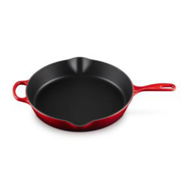 Picture of 13" Signature Cast Iron Deep Round Skillet Cerise