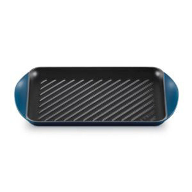 Picture of 12.5" Traditional Cast  Iron Rectangular Skinny Grill Agave