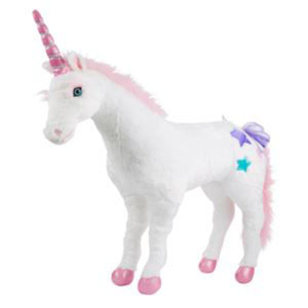 Picture of Giant Unicorn Stuffed Plush Animal Ages 3+ Years