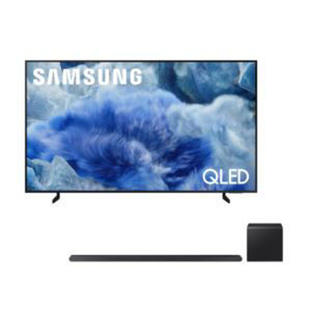 Picture of 85" QLED Q8F Vision AI Smart TV w/ 3.1.2Ch Dolby Atmos Soundbar & Subwoofer