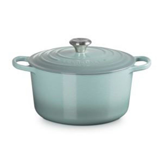 Picture of 6.5qt Signature Cast Iron Deep Round Dutch Oven Sea Salt