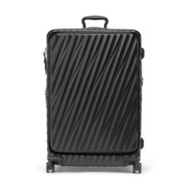 Picture of 19 Degree Front Access Large Front Access Expandable Checked - Black Texture