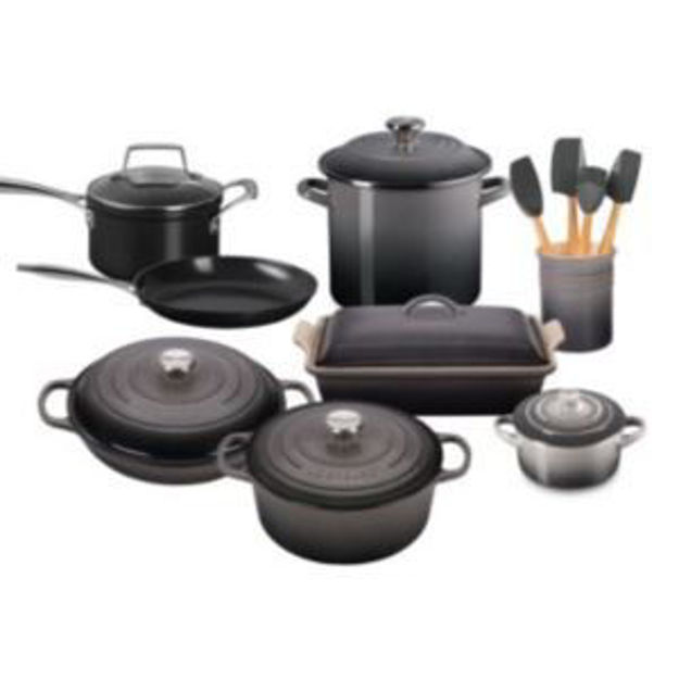 Picture of 20pc Mixed Material Kitchen Set Oyster