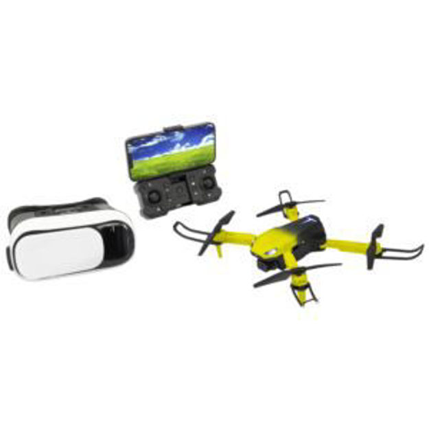 Picture of Sky Rider Goldfinch Quadcopter Drone with Wi-Fi Camera and VR Goggle Value Pack