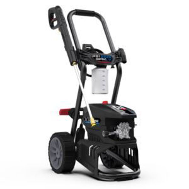 Picture of 2500 Max PSI - 1.7 GPM - Electric Pressure Washer, Portable 2-Wheel Base