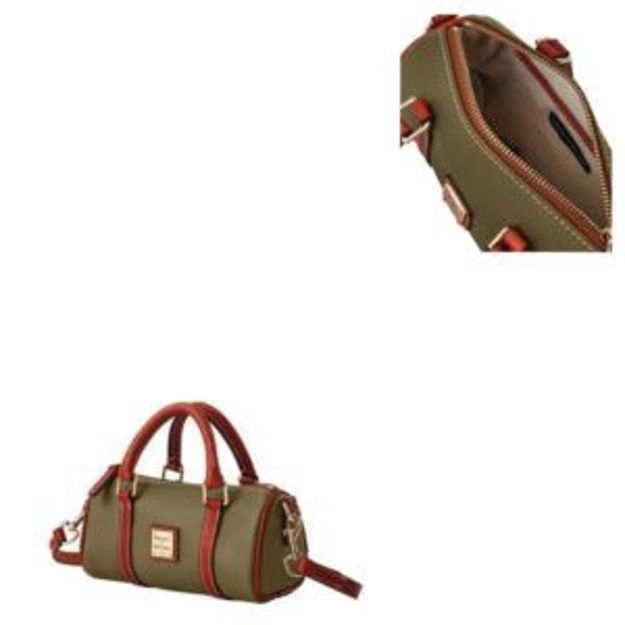 Picture of Pebble Grain Crossbody Barrel Satchel 20