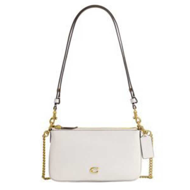 Picture of Ref Calf Leather Audrey XBody Bag - Chalk