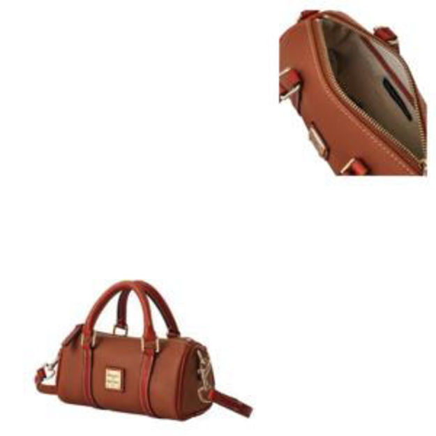 Picture of Pebble Grain Crossbody Barrel Satchel 20