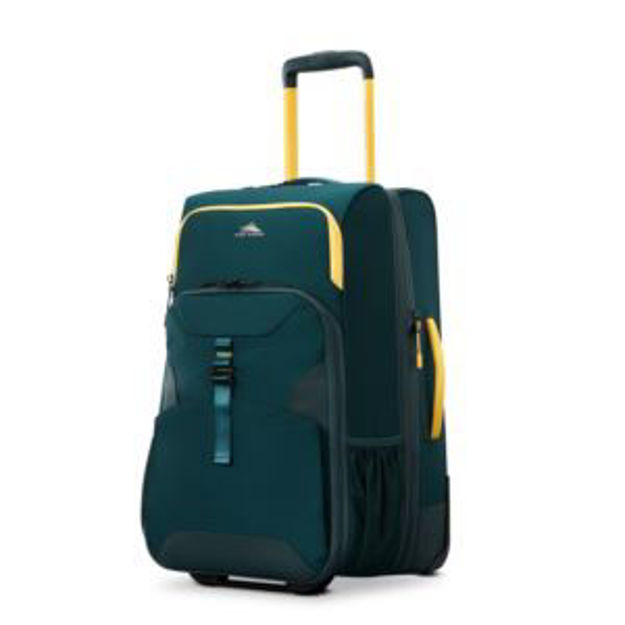 Picture of Hi-Life Carry-On Wheeled Duffel Green/Yellow