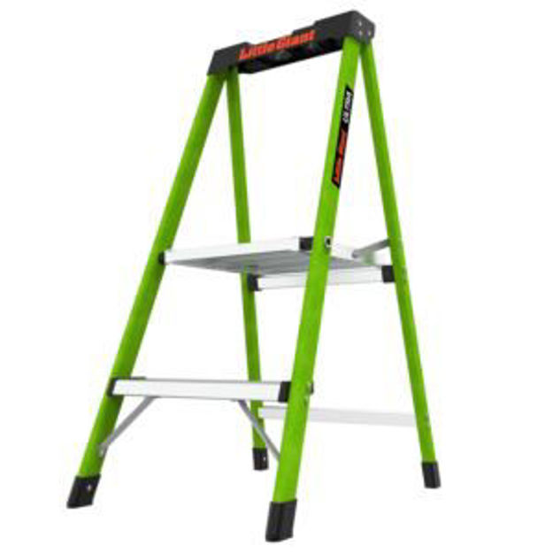 Picture of ULTRA 2-Step Fiberglass Ladder - ANSI Type IA 300lb Capacity