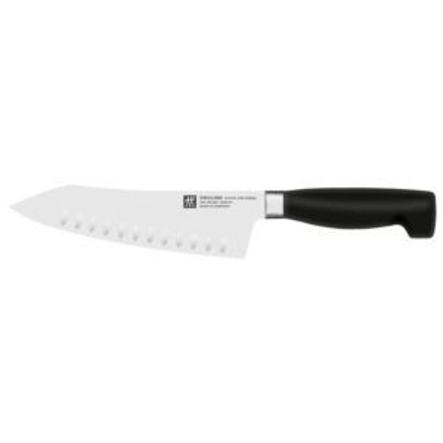 Picture of 7" Four Star Hollow Edge Rocking Santuko Knife