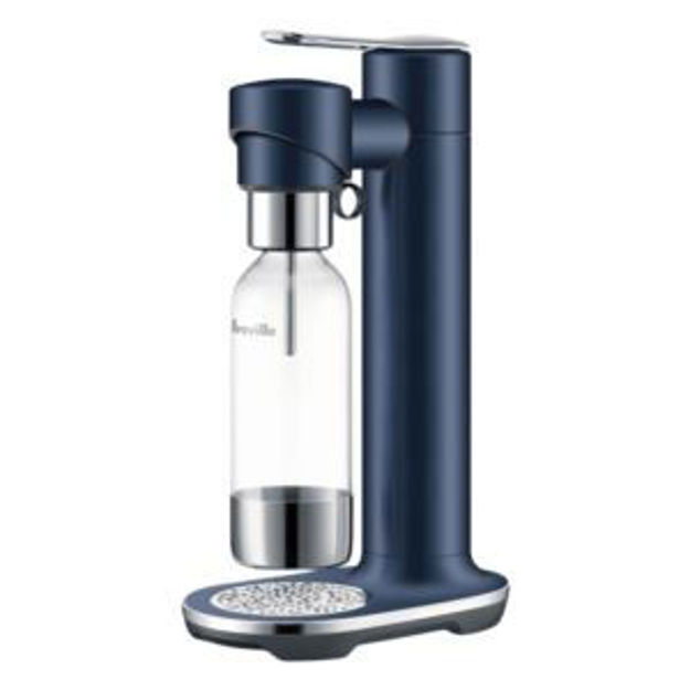 Picture of Breville InFizz Fusion Sparkling Water, Soda & Carbonated Beverage Maker, Damson Blue