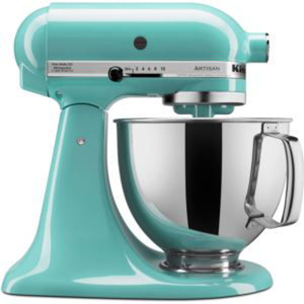 Picture of Artisan Series 325-Watt Tilt-Back Head Stand Mixer in Aqua Sky